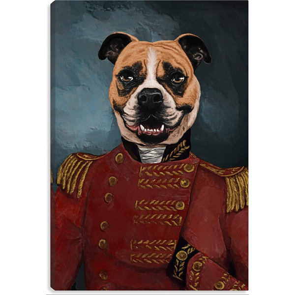 Trinx Animals Wrapped Canvas Painting Wayfair
